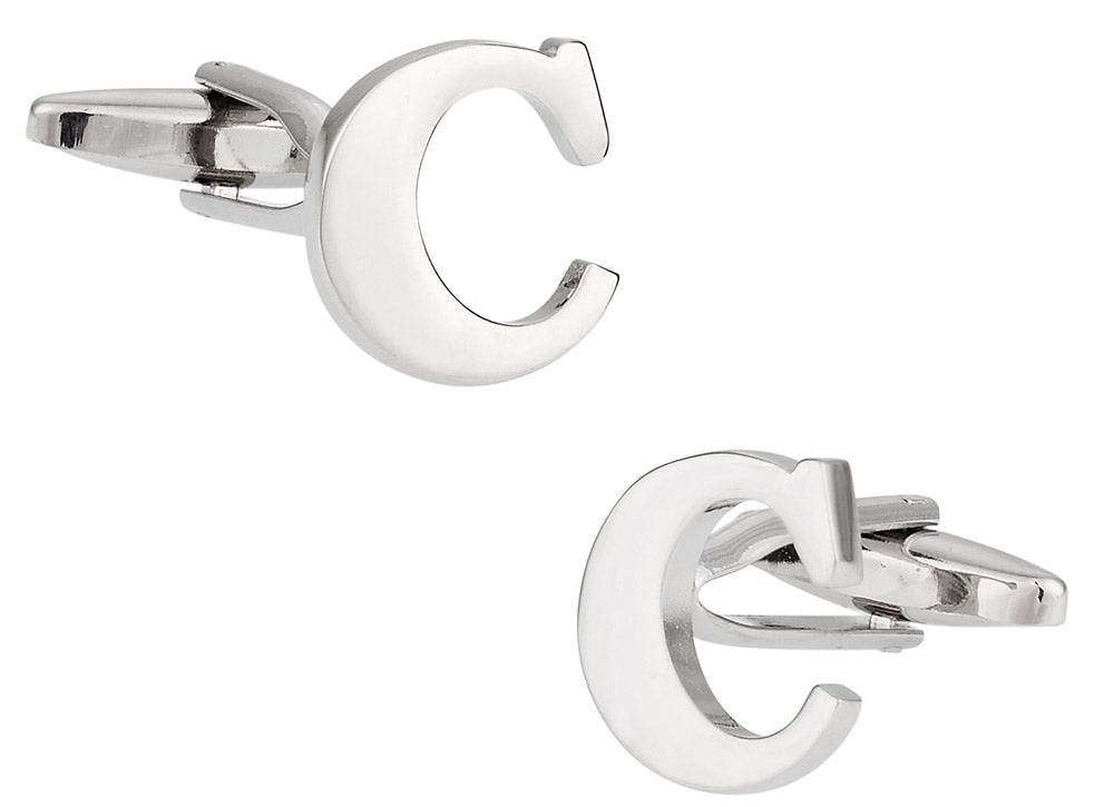 Letter C Cufflinks