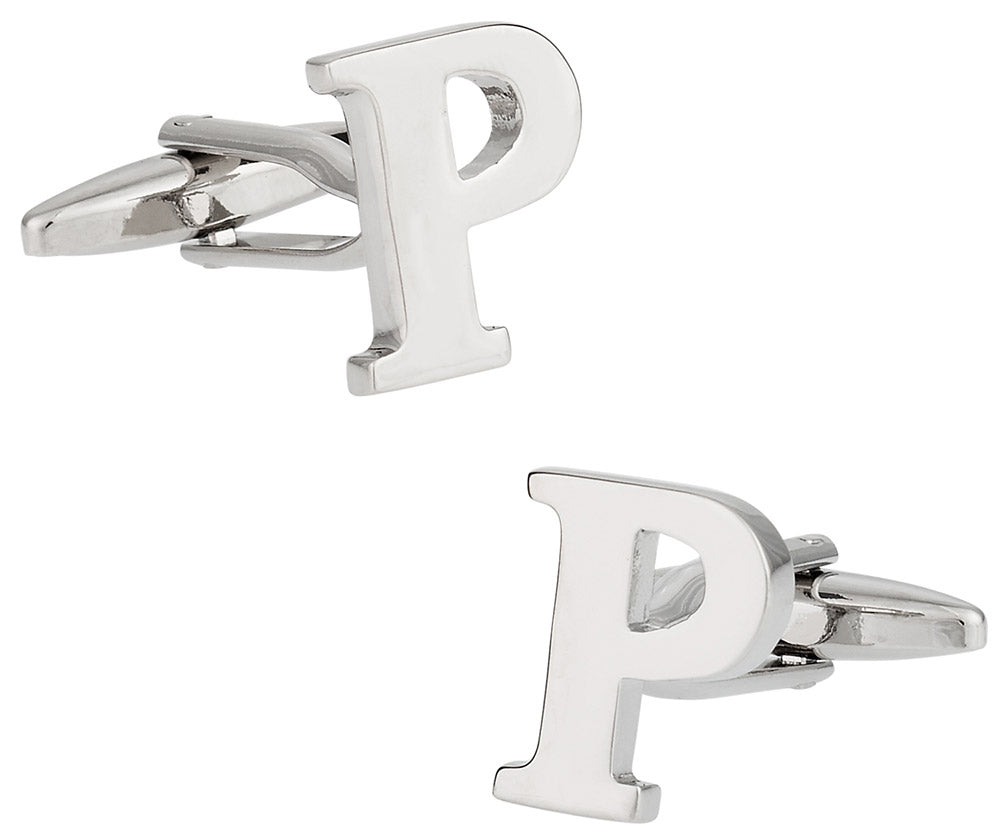 Letter P Cufflinks