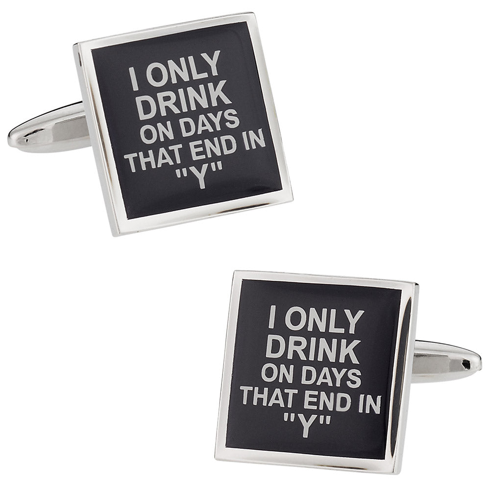 My Drinking Cufflinks