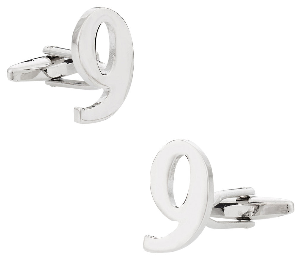 Number 9 Cufflinks