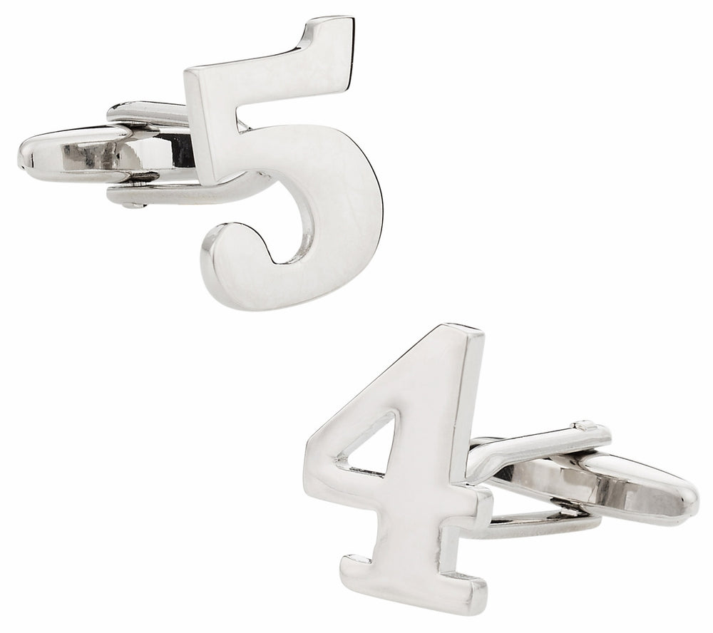 Number Cufflinks - Your Choice