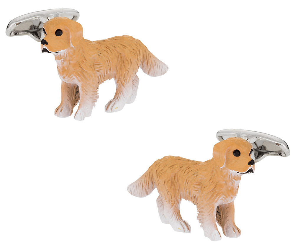 Painted Dog Cufflinks