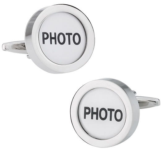 Photo Picture Cufflinks - Great Gift Idea for Dad