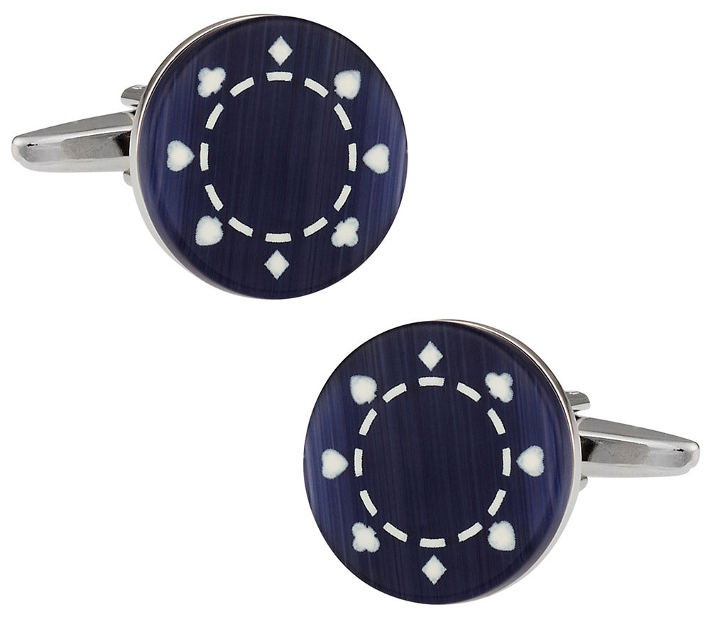 Poker Chip Cufflinks