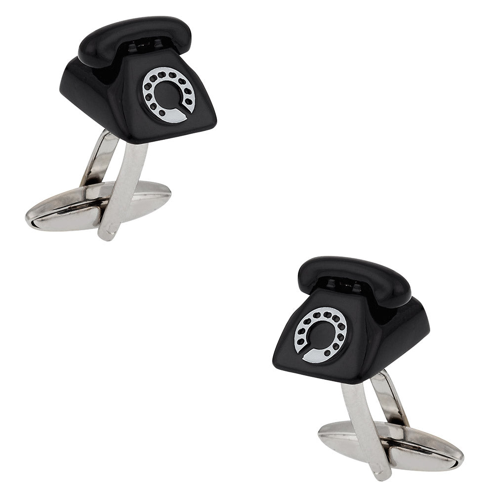 Retro Telephone Cufflinks