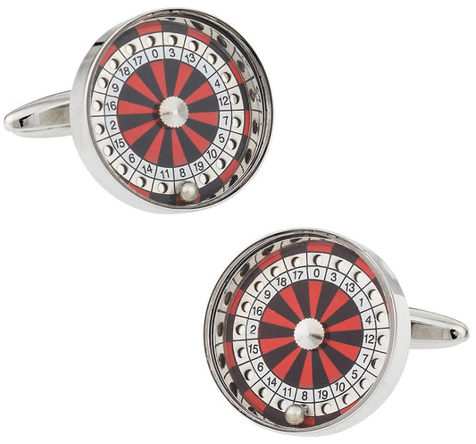 Roulette Wheel Cufflinks