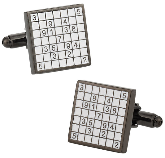 Sudoko Cufflinks