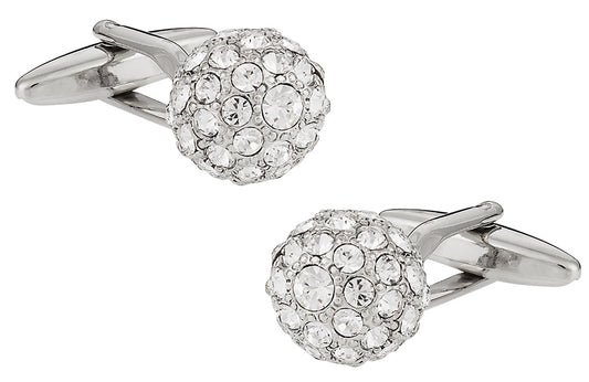 Swarovski Disco Ball Cufflinks