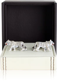 White Tiger Cufflinks