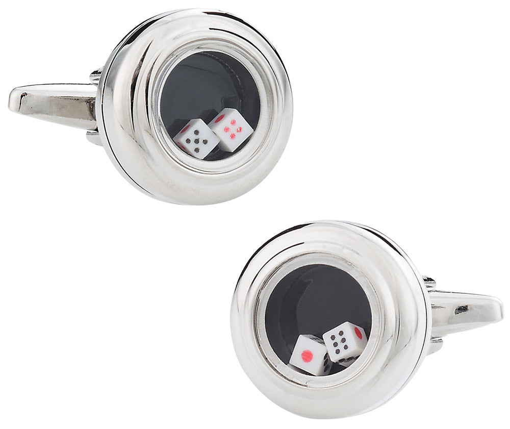 Working Dice Cufflinks