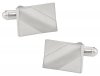 Satin Silver Cufflinks