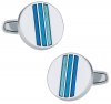 Tonal Blue Cufflinks