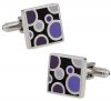 Violet Bubble Cufflinks