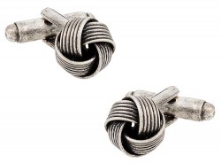 Antiqued Knot Cufflinks