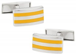 Classy Two Tone Cufflinks