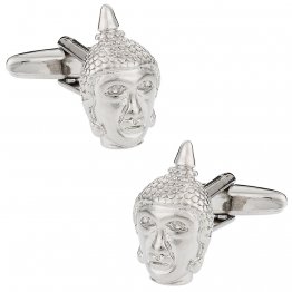 Buddha Head Buddhist Cufflinks