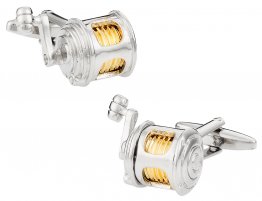 Fishing Reel Cufflinks