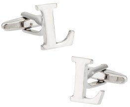 Letter L Cufflinks