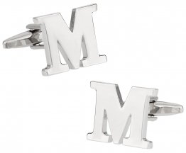 Letter M Cufflinks