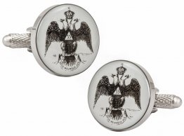 Scottish Rite Freemasonry 33 Degree Cufflinks