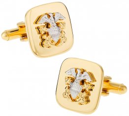 US Navy Cufflinks Gold Officer