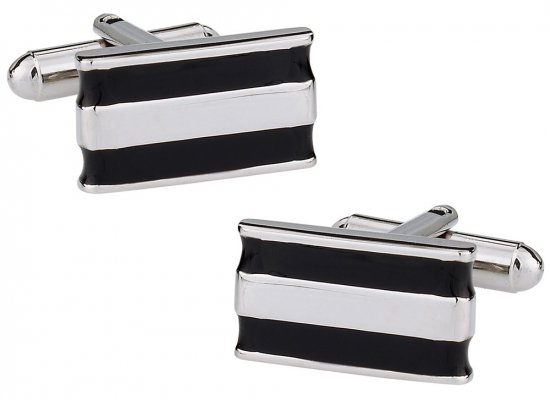 Black Bar Cufflinks