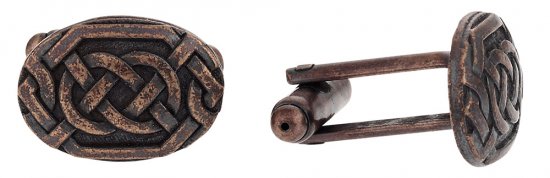 Bronze Celtic Knot Cufflinks