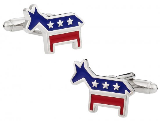 Democrat Donkey Cufflinks