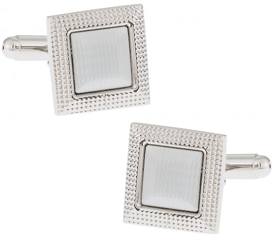 Edgy Metal Cufflinks