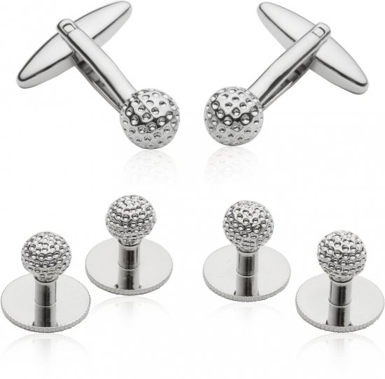 Golf Formal Set Cufflinks & Studs