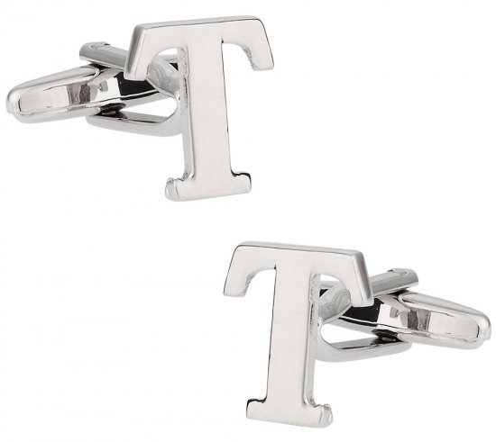 Letter T Cufflinks