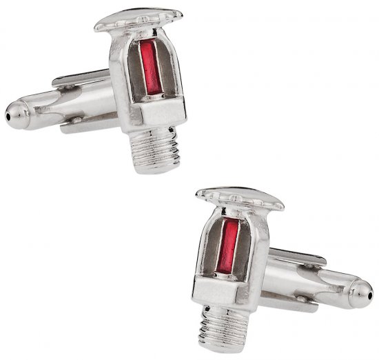 Sprinkler Head Cufflinks