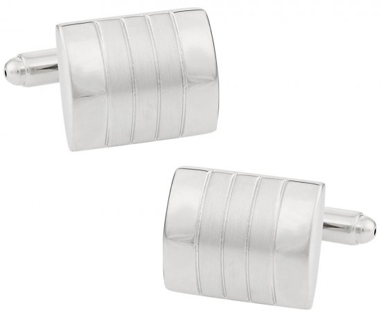 Versatile Silver Cufflinks