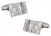 Bowed Checkerboard Cufflinks