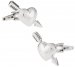 Cupid Love Struck Heart Arrow Cufflinks