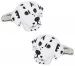 Dalmation Cufflinks Painted