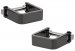 Innovative Wrap Cufflinks Gun Metal