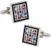 Alphabet Cufflinks for Teacher