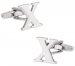 Letter X Cufflinks