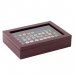 Mahogany Cufflinks Box (36 pair capacity)