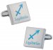 Sagittarius Horoscope Cufflinks