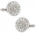 Swarovski Round Cufflinks